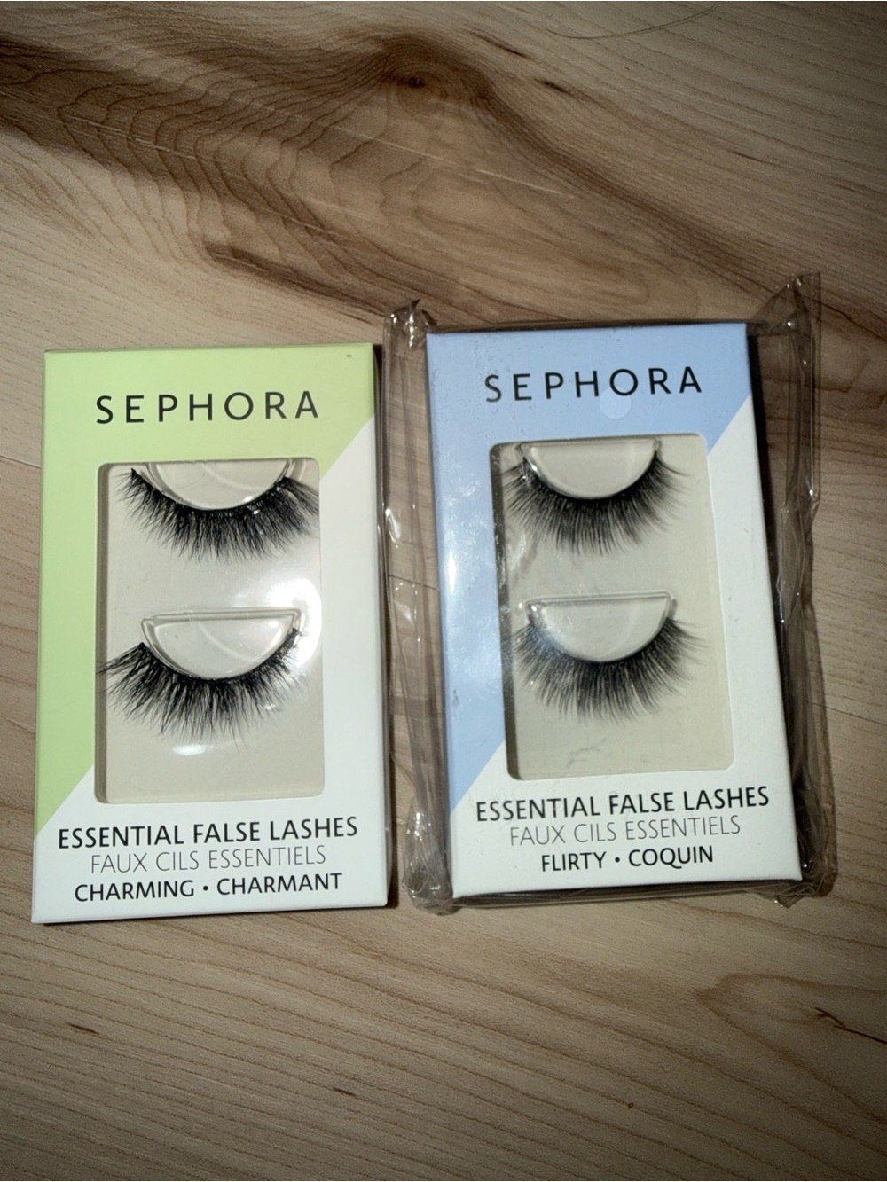 Sephora Essential False Lashes Set - Black (Charming & Flirty)